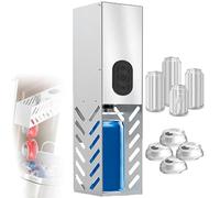 Can Crusher, Wall Mounted Plastic Water Bottle Crusher, Recycling Tool, Suitable for Office, Restaurant