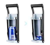 Can Crushers for Recycling Standing, 16OZ Heavy Duty Wall Mounted 2 in1 Can Crusher Easy to Use Can Compactor for Bottles of Beer Soda and Various Beverages Recycling Tool