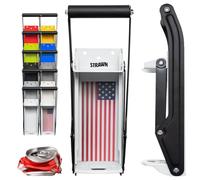 Can Crushers - Wall Mounted Aluminum Can Smasher - Ideal for Garbage Can and Recycling Bin - Outdoor Bar Accessories Must-Have - Home Improvement Essential - Efficient Can Crusher by Amuzi (USA)