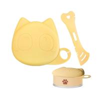 Can Dog Food Lids, Cat Can Lid, Cat Can Aprir, Flexible Silicone Pet Dispenser Spoon for Veterinary Clinics Portioning for Feeding dis