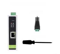 CAN FD to Ethernet Converter, Industrial-Grade Protocol Adapter with 5Mbps Baud Rate, Bidirectional Conversion, DIN Rail Mounting, for Harsh Environment Applications