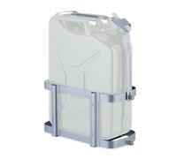 Can holder Lockable Fuel Carrier 40 kg Grey Petrol Canister Holder Sturdy
