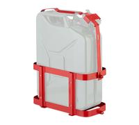 Can holder Lockable Fuel Carrier 40 kg Red Petrol Can Holder Jerry Can Bracket
