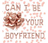 CAN I BE YOUR BOYFRIEND Balloons - Will You Be My Boyfriend, Do You Want To Be My Valentine, Will You Be My Girlfriend Balloons, Will You Be My Valentine Balloon, Will You Be My Valentine Balloons
