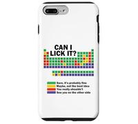 Can I Lick It Chemistry Periodic Table Of Elements Science Case for iPhone 7 Plus/8 Plus