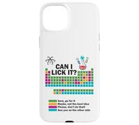 Can I Lick It Funny Chemistry Periodic Table Of Elements Case for iPhone 15 Plus