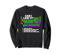 Can I Lick It Funny Periodic Table Design Sweatshirt