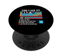 Can I Lick It - Periodic Table Chemistry Science Teacher PopSockets Adhesive PopGrip