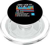 Can I Lick It - Periodic Table Chemistry Science Teacher PopSockets PopGrip for MagSafe