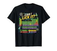 Can I Lick It Periodic Table Chemistry Science Teacher T-Shirt