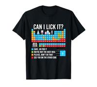 Can I Lick It - Periodic Table Chemistry Science Teacher T-Shirt