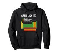 Can I Lick It Periodic Table Funny Chemistry Science Design Pullover Hoodie