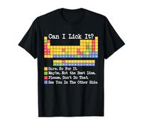 Can I Lick It Periodic Table Funny Science Teacher & Student T-Shirt