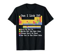 Can I Lick It Periodic Table Science Teacher Can I Lick It T-Shirt