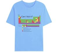 Can I Lick It Periodic Table Shirt, Funny Science Periodic Table Shirt Carolina Blue