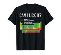 Can I Lick It Periodic Table Shirt Funny Science School T-Shirt