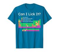 Can I Lick It Periodic Table T-Shirt, Men, Sapphire Blue, 3X-Large