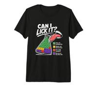 CAN I Lick IT? Sarcastic Periodic Table Lab Chemistry Premium T-Shirt
