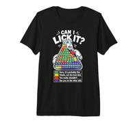 CAN I Lick IT? Sarcastic Periodic Table Lab Chemistry Premium T-Shirt