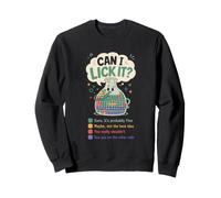 CAN I LICK IT? Sarcastic Periodic Table Lab Chemistry Sweatshirt