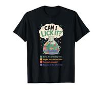 CAN I Lick IT? Sarcastic Periodic Table Lab Chemistry T-Shirt