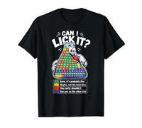 CAN I Lick IT? Sarcastic Periodic Table Lab Chemistry Value Graphic T-Shirt