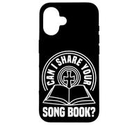 Can I Share Your Song Book Ces Letter Mormon Case for iPhone 16