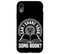 Can I Share Your Song Book Ces Letter Mormon Case for iPhone XR