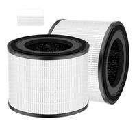 Can-Meageren MSB5 Filter Replacement Compatible with Membrane Solutions MSB5 Air Purifier, True H13 High-efficiency Carbon HEPA Filter, (2 Pcs ）