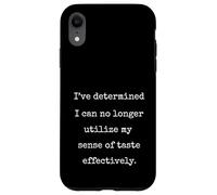 Can No Longer Utilize My Sense Of Taste Funny Marcus VR Meme Case for iPhone XR