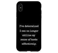 Can No Longer Utilize My Sense Of Taste Funny Marcus VR Meme Case for iPhone XS Max