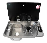 CAN FL1324 SINGLE HOB COOKER & LH SINK COMBINATION campervan motorhome smev vw