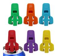 Can Opener - 6 Can Openers Tool | Beverage Protective for Soft Drinks Beer Cola Or Soda | Pull Tab Can Opener Pull Can Opener Aid Drink Shield for Pop | Soda Can Opener
