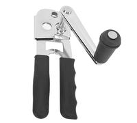 Can Opener Commercial Can Opener Hand Crank Can Opener Manual Heavy Duty with Comfortable Extra Long Handles Professional Safety Portable Manual Can Lid Opener for Home Kitchen