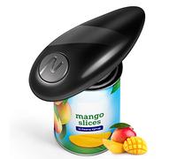 Can Opener Electric, Tin Opener Hand Free Tin Opener Electric Can Openers for Arthritis Hands Can Openers with One Touch Switch Kitchen Old Man Restaurant Chef's Best Choice-Powerful Safe & Easy