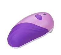 Can Opener,Handsfree Electric Can Opener Tin Opener One Touch Automatically Open The can for Any Size Smooth Edge for Arthritis Hands Elderly Chefs (Purple)