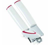 Leifheit Tin Opener ComfortLine Lifty, Can Opener, Plastic, White Red, 3132