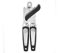 Can Opener, Multifunctional Manual Tin Can Opener Jar Lid Bottle Opener with Stainless Steel Blade, Handheld Can Opener(A Stlye)