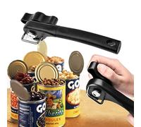 Can Opener Professional Manual Tin Can Opener Safe Cut Lid Smooth Edge Side Stainless Steel for Restaurant and Kitchen