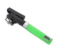 Can Opener Stainless Steel Ergonomic Design with Smooth Edge Cuts Without Sharp Edges Lid Can Be Replaced 1pc (Green, One Size)