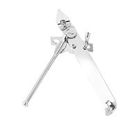 Can Opener, Stainless Steel Tin Opener with Comfortable Handle, Multipurpose Metal Bottle Opener, Smooth Edge, Easy to Use Can Openers That Work for Bar, Kitchen, Camping