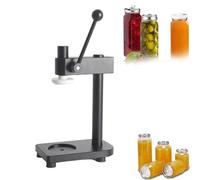 Can Seamer Machine, Aluminum Alloy Hand Tool for Jars and Bottles, Height Adjustable, Ideal for Canned Food, Milk Tea, Coffee, Home and Commercial Use