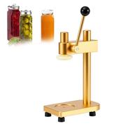 Can Seamer Machine, Aluminum Alloy Hand Tool for Jars and Bottles, Height Adjustable, Ideal for Canned Food, Milk Tea, Coffee, Home and Commercial Use