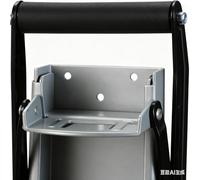 Can shredder for soda drinks, robust metal, multifunctional, effective bottle opener tool for recycling, press for aluminium drinks cans - for use with gadgets, beer, outdoors