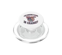 Can Someone Please Just Put A Woman in Charge Tshirt Retro PopSockets PopGrip for MagSafe
