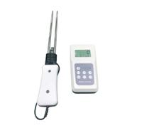 Can Store Sawdust Moisture Meter,Wood Chip Moisture Meter,Wood Shavings Moisture Meter,Measuring Range 5-82%,Accuracy 0.5%