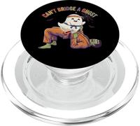 Can’t Bridge a Ghost- Brazilian Jiu Jitsu Halloween Humor PopSockets PopGrip for MagSafe