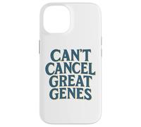 Can’t Cancel Great Genes Funny Blue Patriotic Graphic Case for iPhone 14