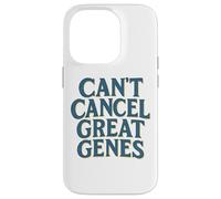 Can’t Cancel Great Genes Funny Blue Patriotic Graphic Case for iPhone 14 Pro
