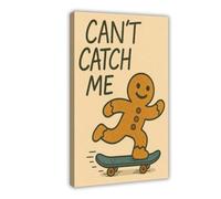 Can’t Catch Me Canvas Poster Bedroom Decor Landscape Office Room Decor Gift 12x18inch(30x45cm)